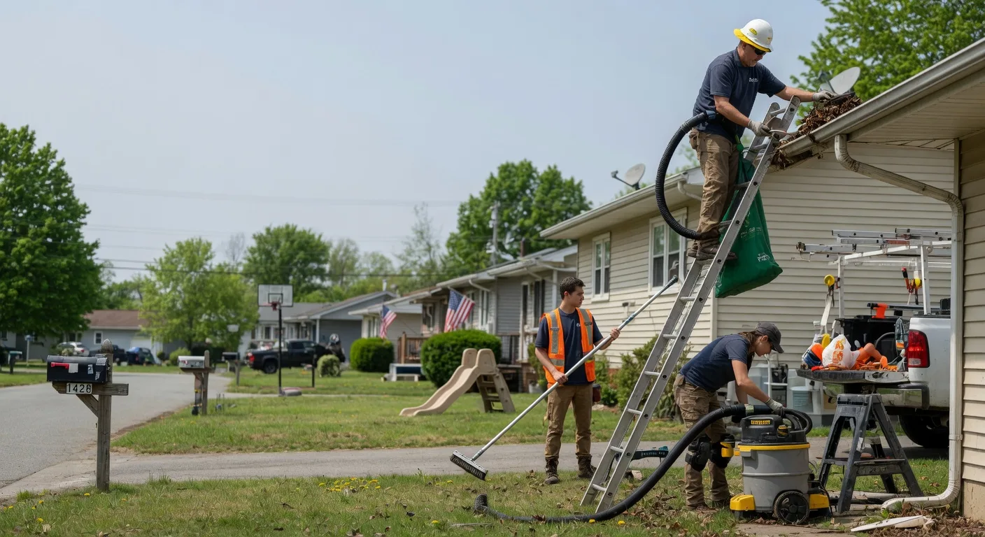Gutter Installation in New Burnside, IL near me
